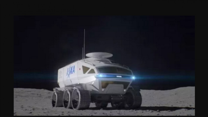 Konsep kendaraan Toyota untuk penjelajah Bulan