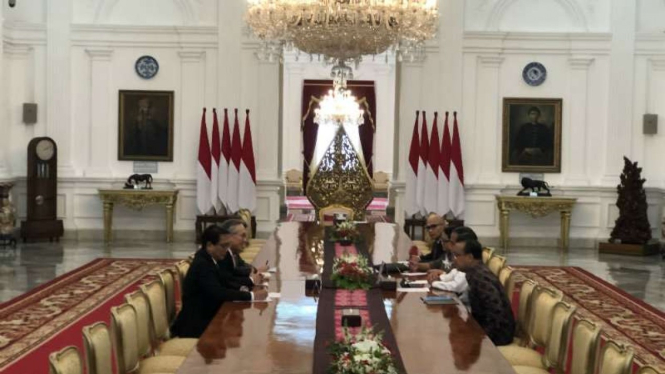 Presiden Jokowi bertemu Menlu Thailand, Don Pramudwinai