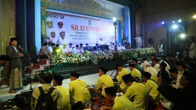 Pertemuan seribu kiai di Gedung Pertemuan Kota Salatiga, Jawa Tengah 