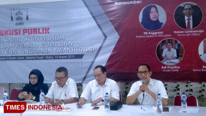 Ketua Umum Lembaga Bantuan Hukum Trisila, Hasan Lumbanraja (Foto: Edi Junaidi ds/TIMES Indonesia)