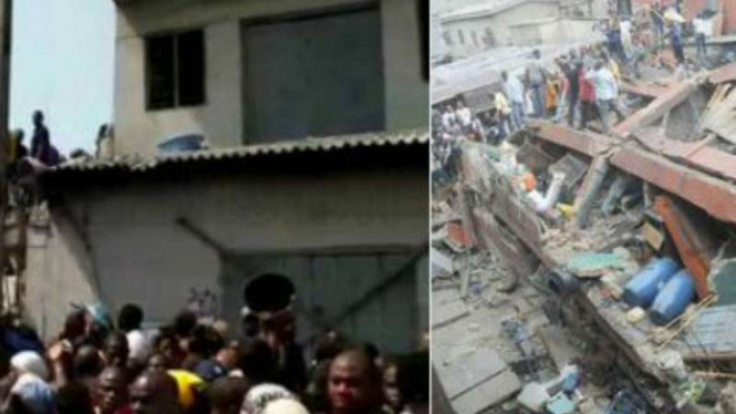 Bangunan sekolah di Nigeria ambruk, 8 murid tewas