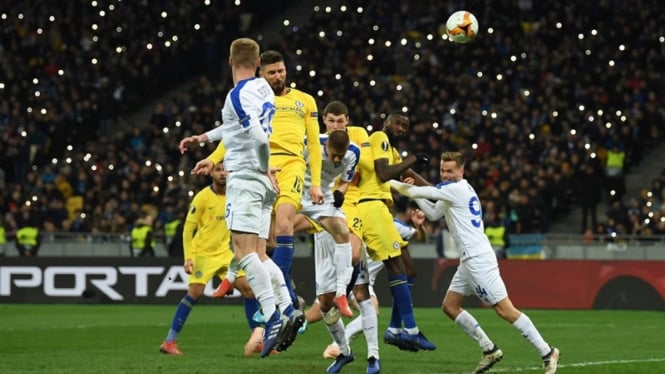 Pertandingan Dynamo Kiev vs Chelsea