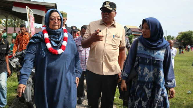 Menteri LHK Siti Nurbaya berkunjung ke Aceh Singkil