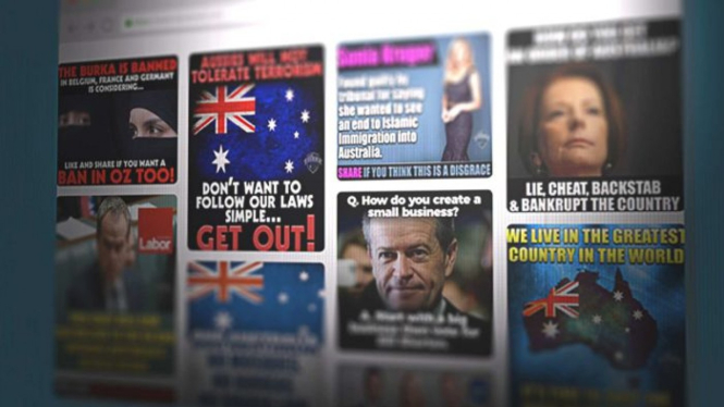 Sejumlah akun Facebook populer yang memicu debat panas di Australia dikendalikan dari negara Balkan.