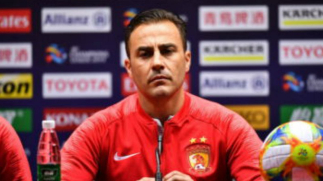 Pelatih Timnas China, Fabio Cannavaro