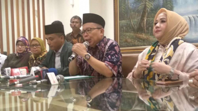 Sekjen PPP, Arsul Sani dan pengurus DPP.