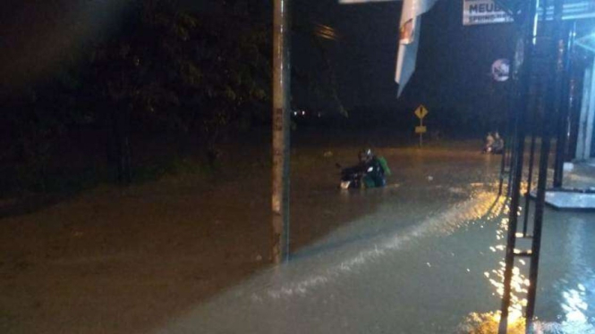 Banjir bandang di Sentani, Jayapura, Papua.