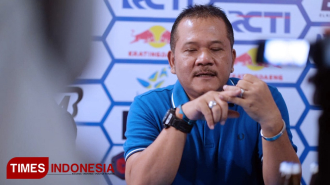 CEO Arema FC,Â Ir R Agoes Soerjanto. (FOTO: Dok. TIMES Indonesia)