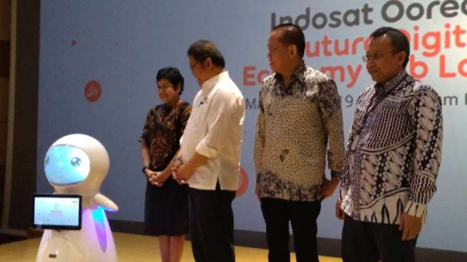 Peluncuran Indosat Ooredoo Future Digital Economy Lab.