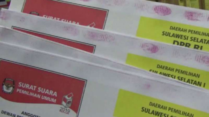 Surat suara rusak di Makassar, Sulsel