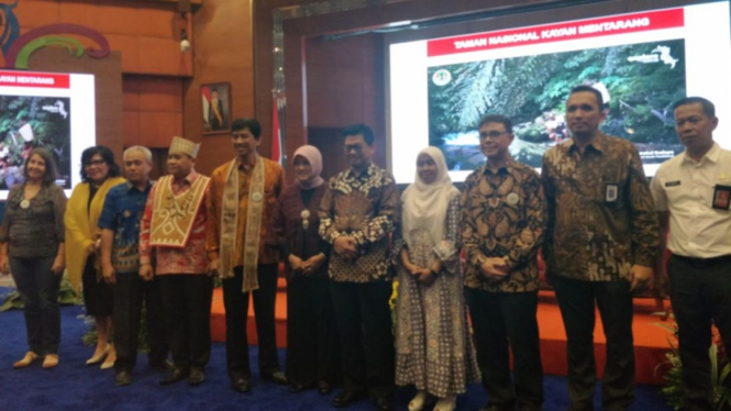 Konferensi pers Heart of Borneo