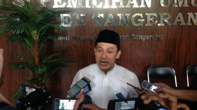 Ketua KPU Kabupaten Tangerang, Ali Zaenal Abidin
