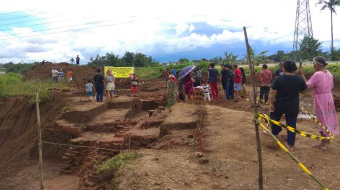 Situs Sekaran, bangunan yang diyakini berdiri pada era pra-Majapahit di kawasan 