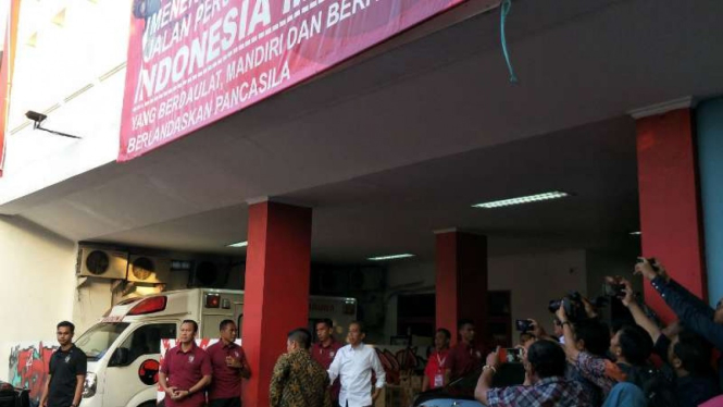 Jokowi di PDIP DKI untuk pembekalan para caleg