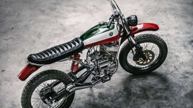 90 Gambar modifikasi motor jadul Terbaru