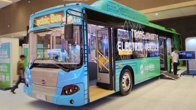 Bus Listrik Baru untuk TransJakarta.