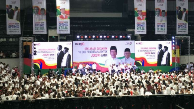 Deklarasi 10 ribu pengusaha dukung Jokowi-Ma'ruf