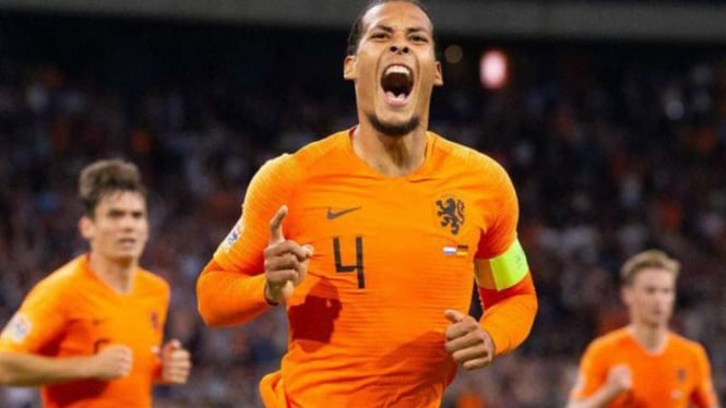 Pemain Timnas Belanda, Virgil van Dijk.