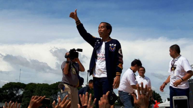 Capres 01 Joko Widodo (Jokowi).