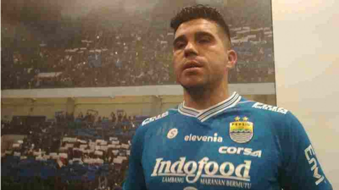 Pemain anyar rekrutan Persib Bandung, Fabiano Beltrame