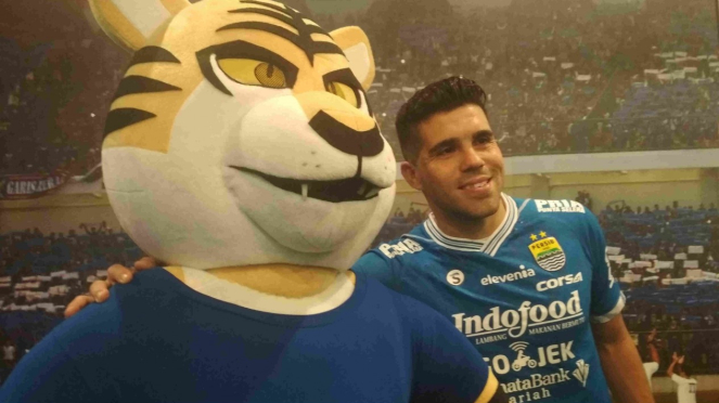 Pemain anyar rekrutan Persib Bandung, Fabiano Beltrame