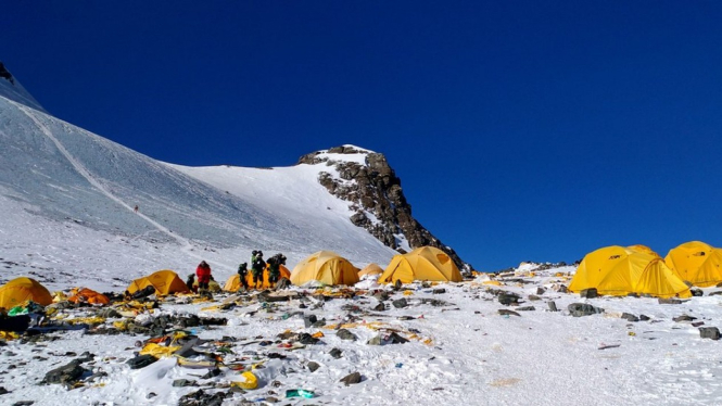 Jasad pendaki dikatakan muncul di Camp 4 terutama karena tanahnya yang rata - DOMA SHERPA