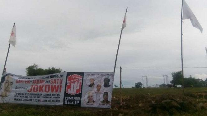 Lokasi kampanye Jokowi di Tangerang yang dibatalkan polisi