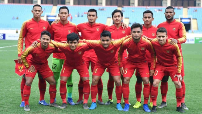 Tim nasional Indonesia U-23 di ajang Kualifikasi Piala Asia U-23 2020