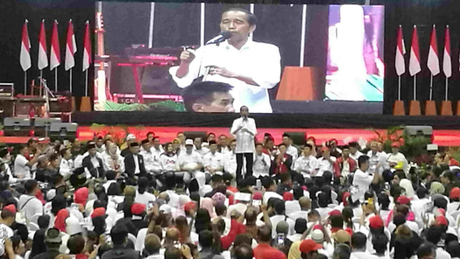 Capres petahana Jokowi di Malang