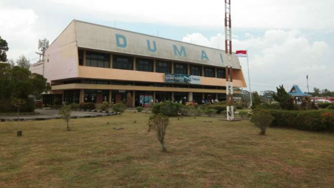 Bandara Pinang Kampai, Dumai, Riau.