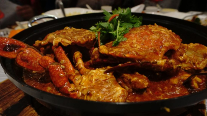 Chili Crab di Jumbo Seafood Gallery