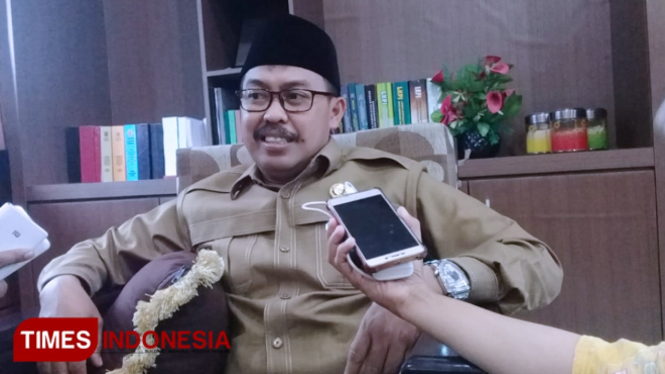Ketua DPRD Kabupaten Bondowoso H Tohari S.Ag (FOTO: Moh Bahri/TIMES Indonesia)