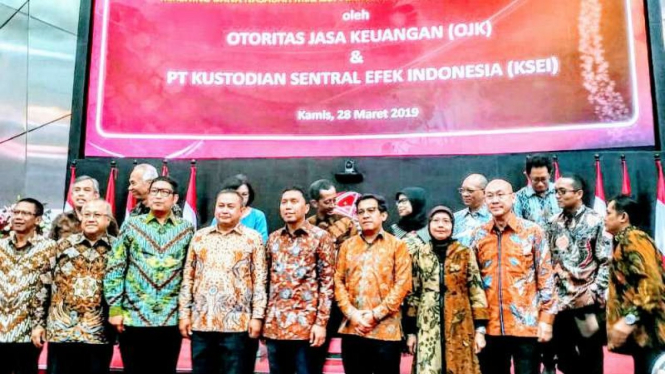 Pembukaan Perdagangan Bursa Efek Indonesia oleh OJK dan KSEI