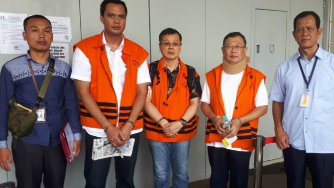 Tiga terpidana suap anggota DPRD Kalteng 