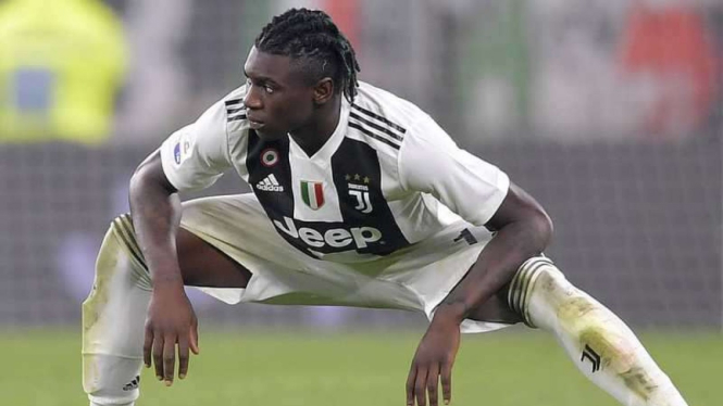 Penyerang Juventus, Moise Kean