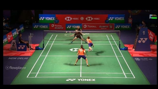 Della Destiara Haris/Tania Oktaviani Kusumah di India Open.