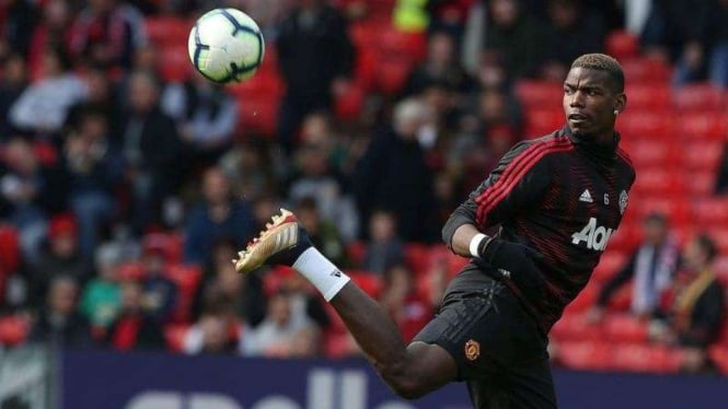 Gelandang Manchester United, Paul Pogba