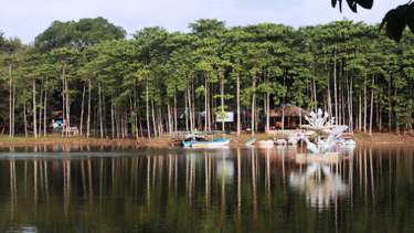 Mau Wisata Akhir Pekan Waduk Kubangkangkung Cilacap