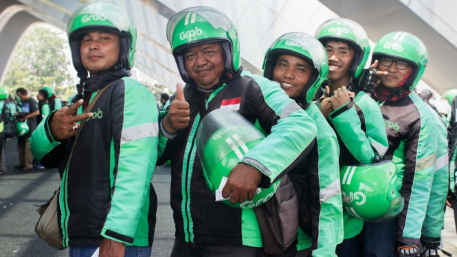 Mitra Grab mendapat helm baru