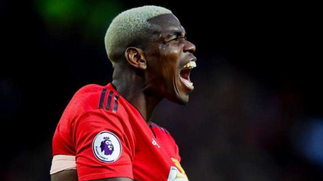 Gelandang Manchester United, Paul Pogba