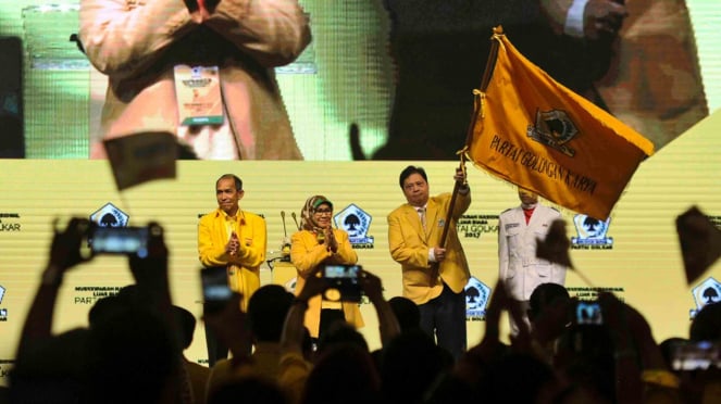 Illustration der Golkar-Partei.