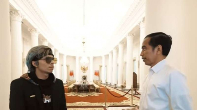 Atta Halilintar gerebek Istana Presiden