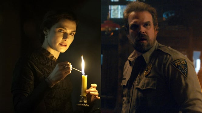 Rachel Weisz dan David Harbour