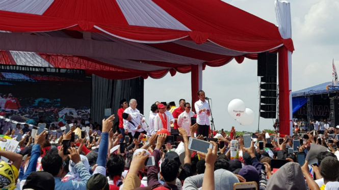 Jokowi kampanye di Cirebon, Jumat 5 April 2019