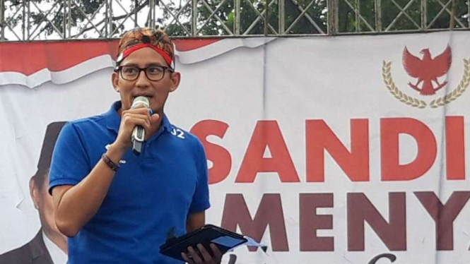 Cawapres 02, Sandiaga Uno 