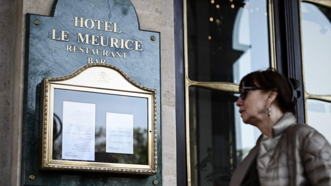 Sejumlah pihak mendesak boikot tergadap hotel-hotel mewah milik kerajaan Brunei, termasul Hotel Le Meurice yang ada di Paris. - AFP