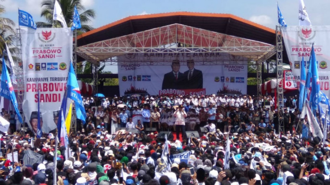 Kampanye Prabowo Subianto di Ciamis, Sabtu 6 April 2019