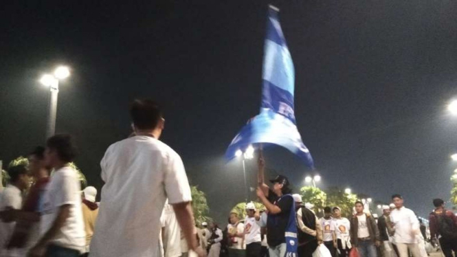 Suasana GBK,, MInggu 7 April 2019, saat Kampanye Akbar Prabowo-Sandiaga