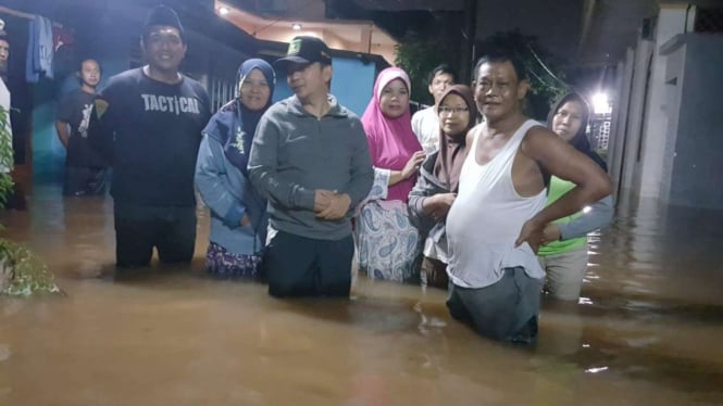 Banjir di Meruyung Depok