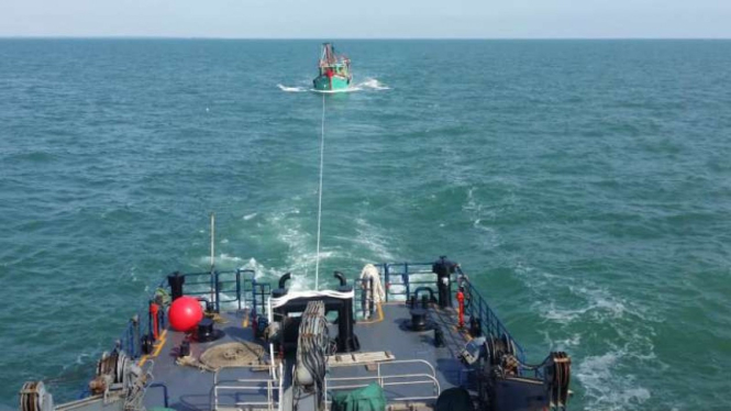 Penangkapan kapal asing pencuri ikan di perairan Indonesia 